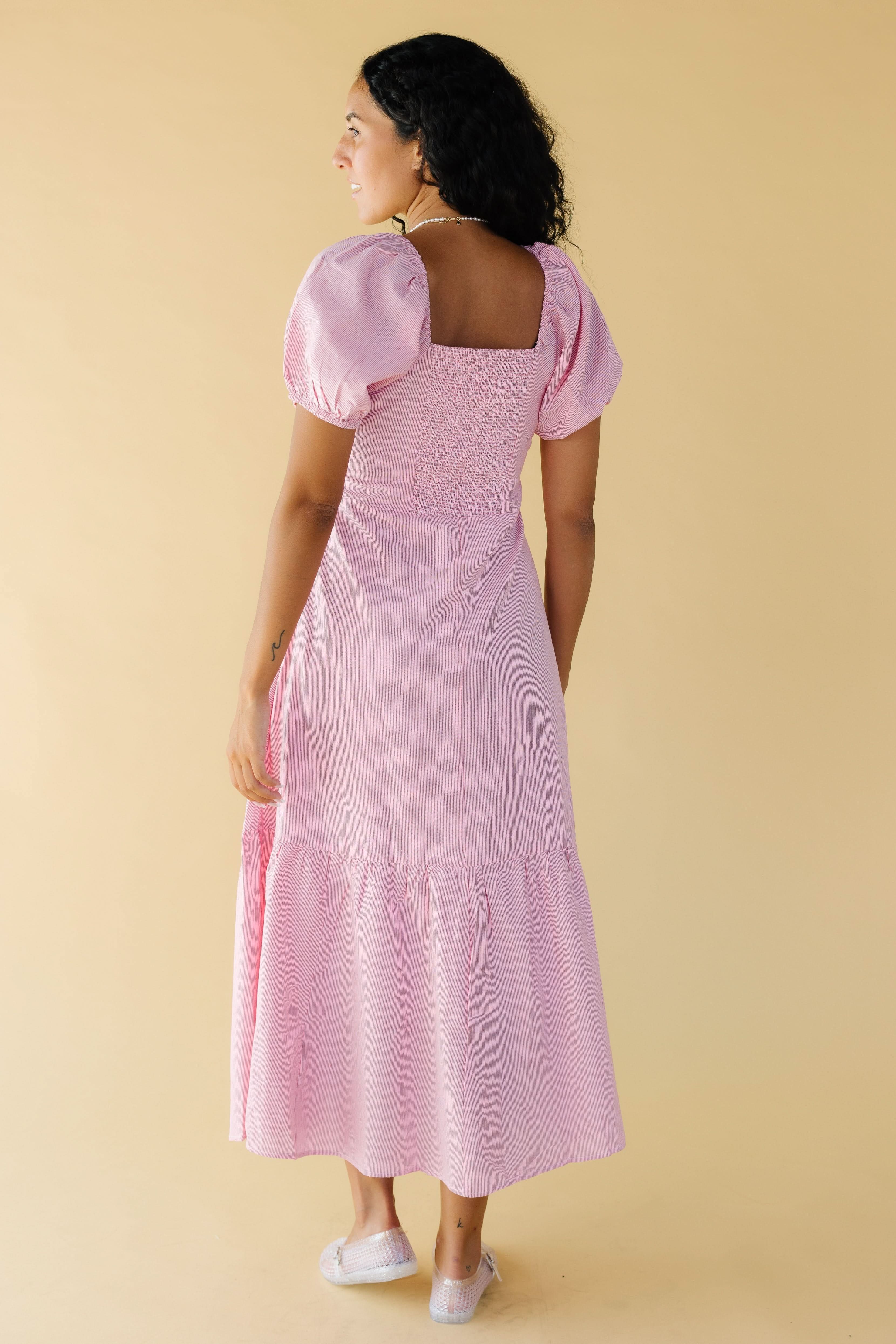 Citrus Alba Stripe Dress - Image 6