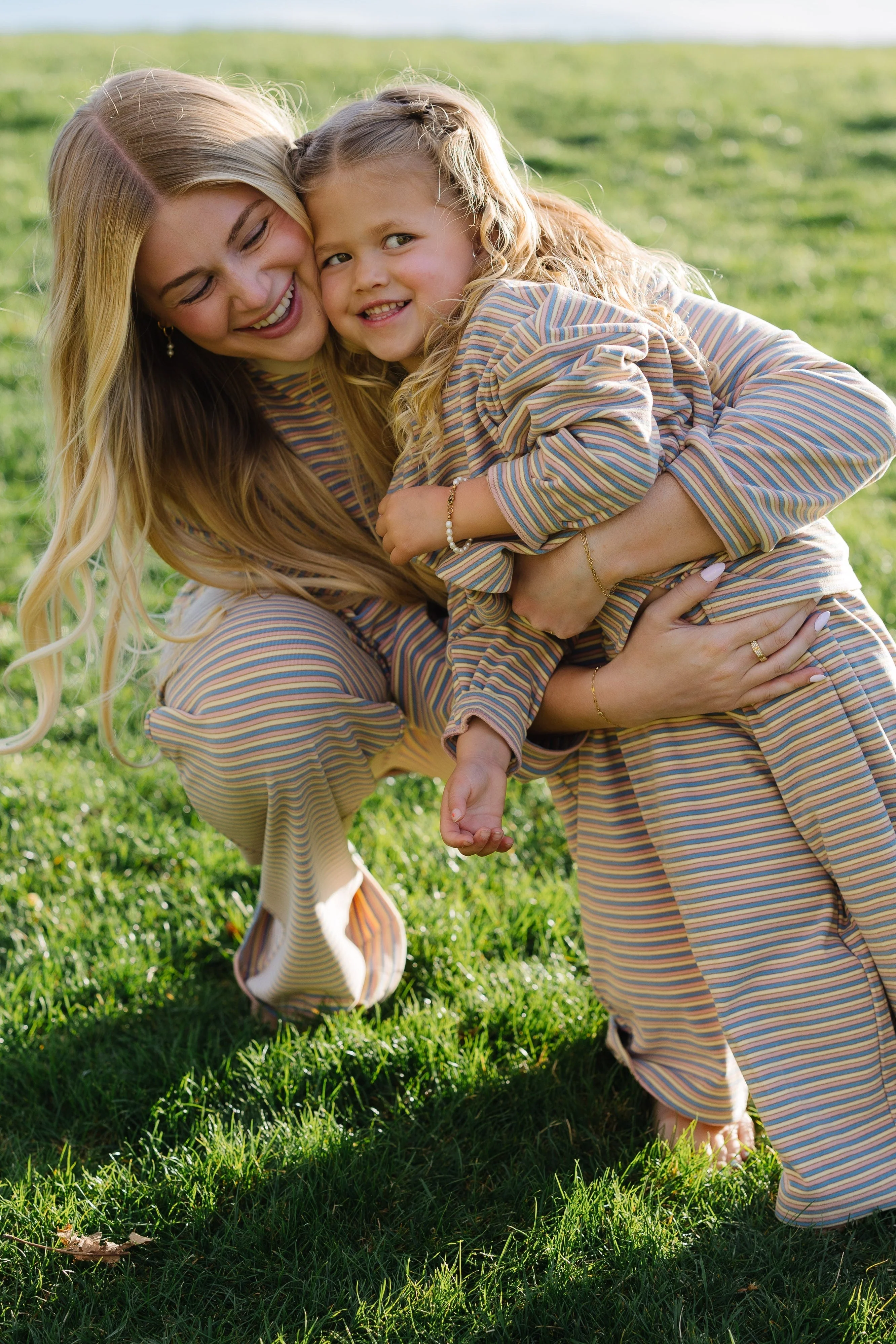 Cutie Everyday Kid's Stripe Set - Classic Knit - Image 3