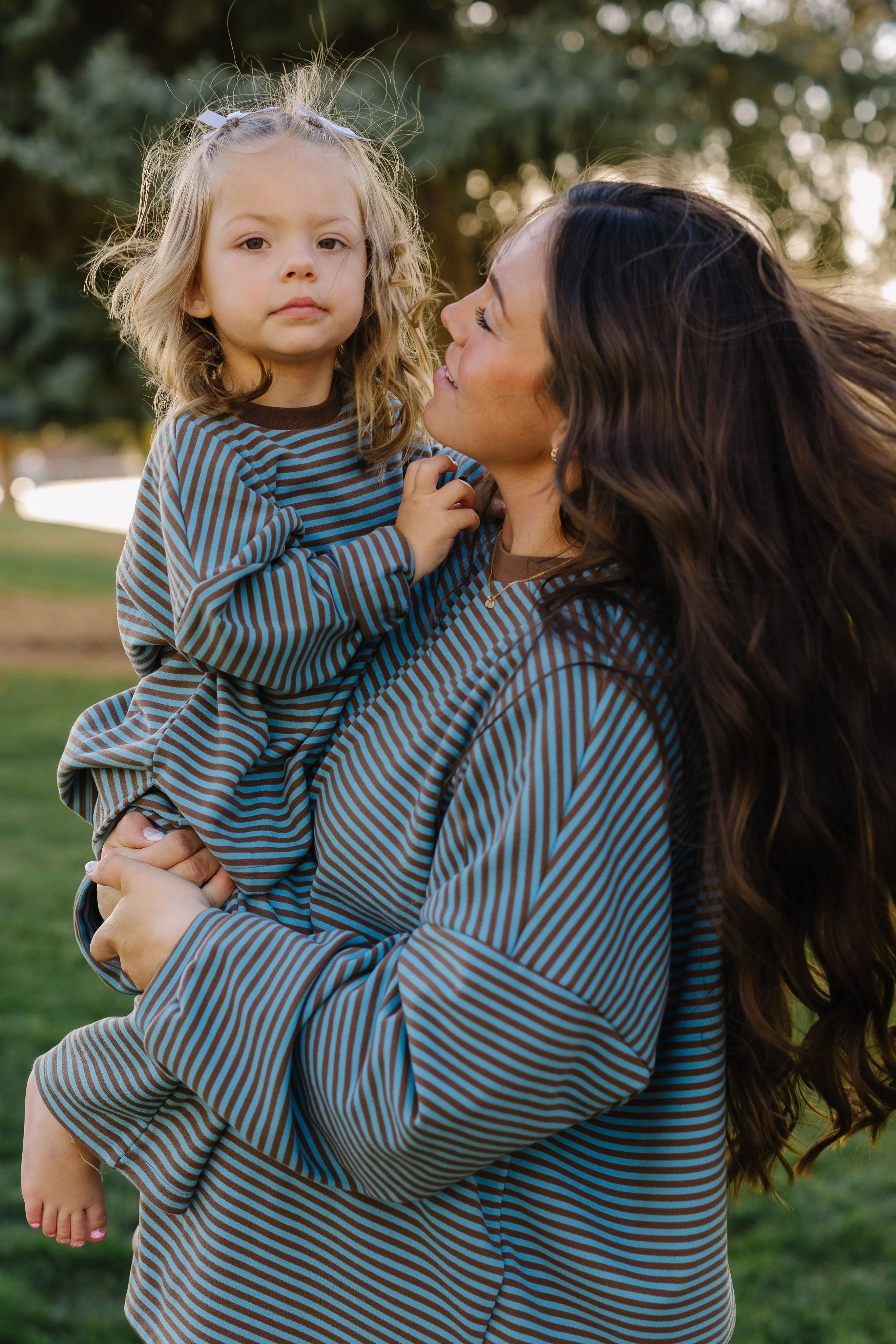 Cutie Everyday Kid's Stripe Set - Classic Knit - Image 4