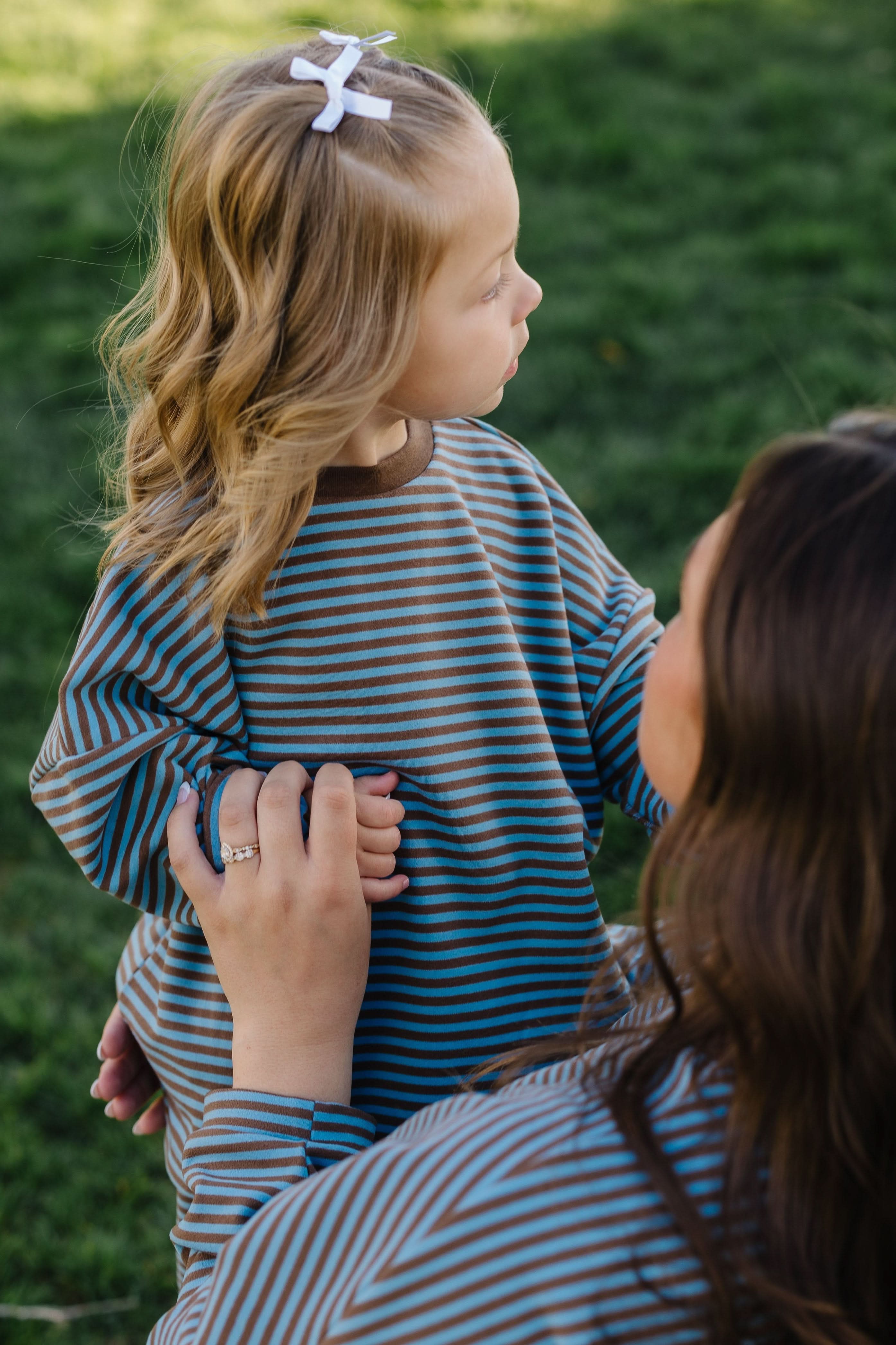 Cutie Everyday Kid's Stripe Set - Classic Knit - Image 9