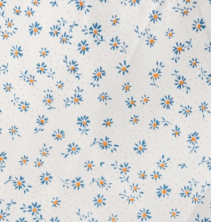 Ditsy Floral Bow Trim Skirt - Image 5