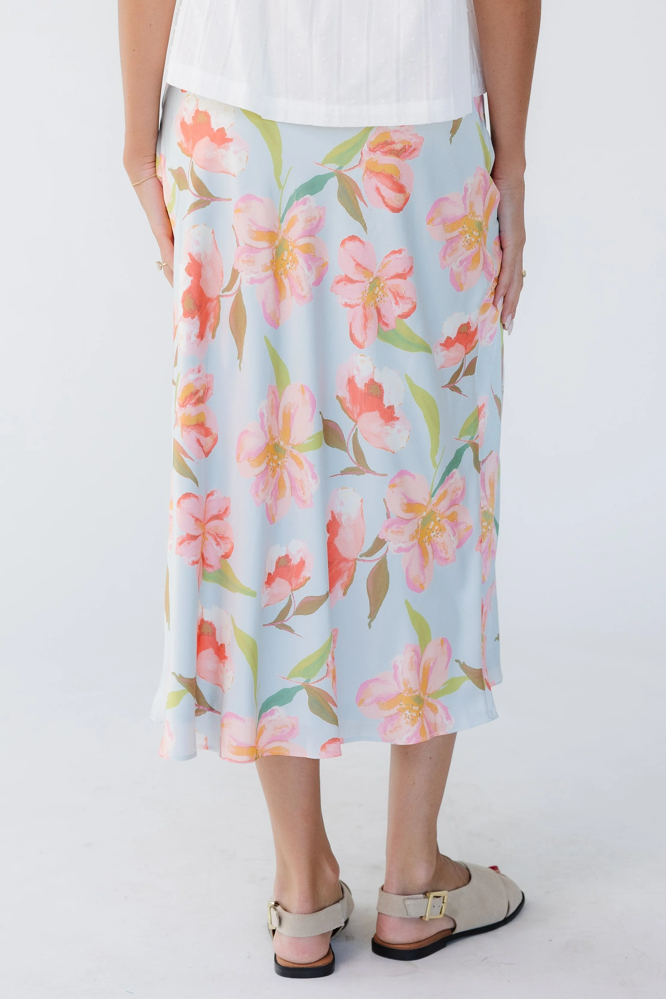 Dressed Up Satin Skirt - Image 9