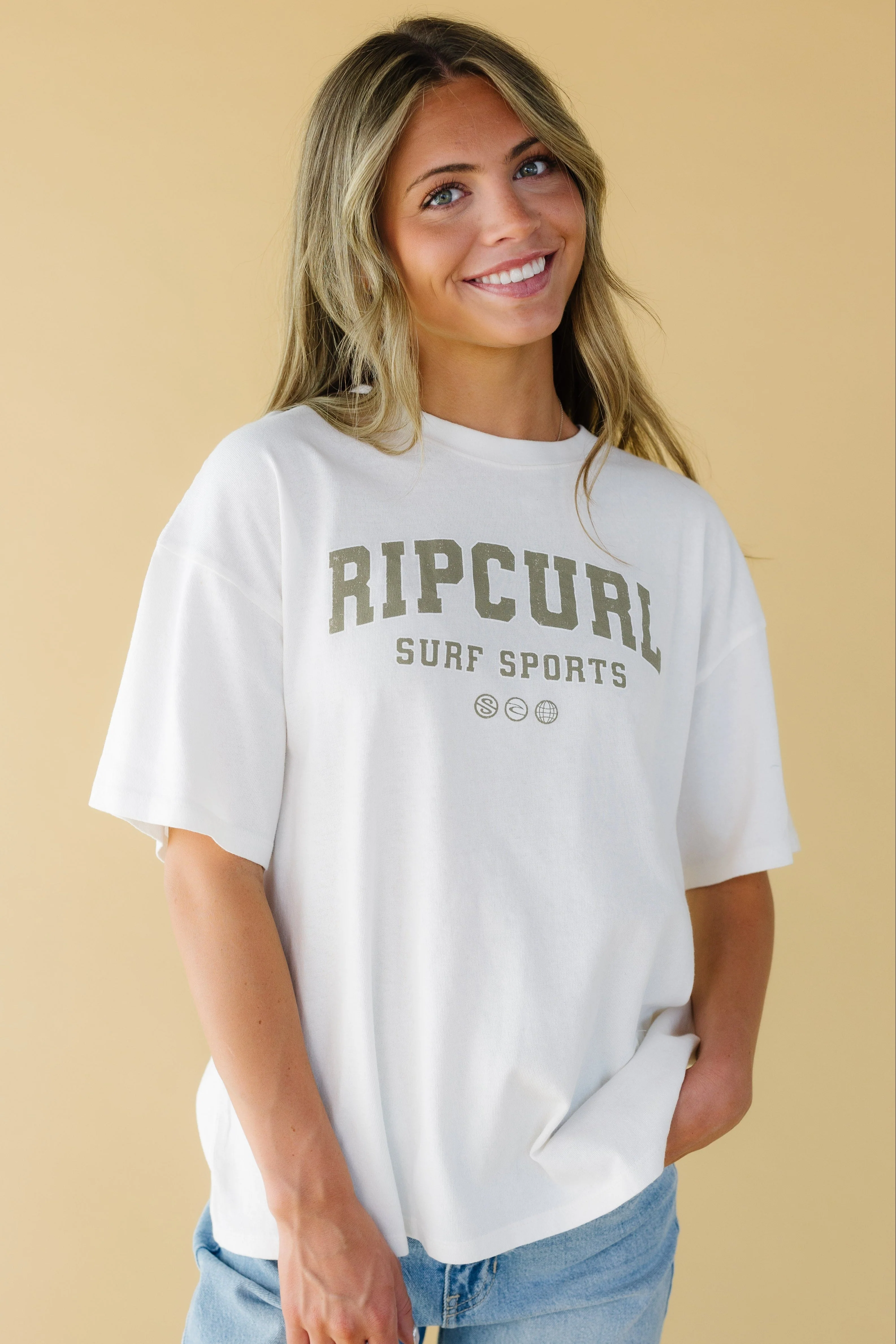 Rip Curl Varsity Sports Heritage Tee