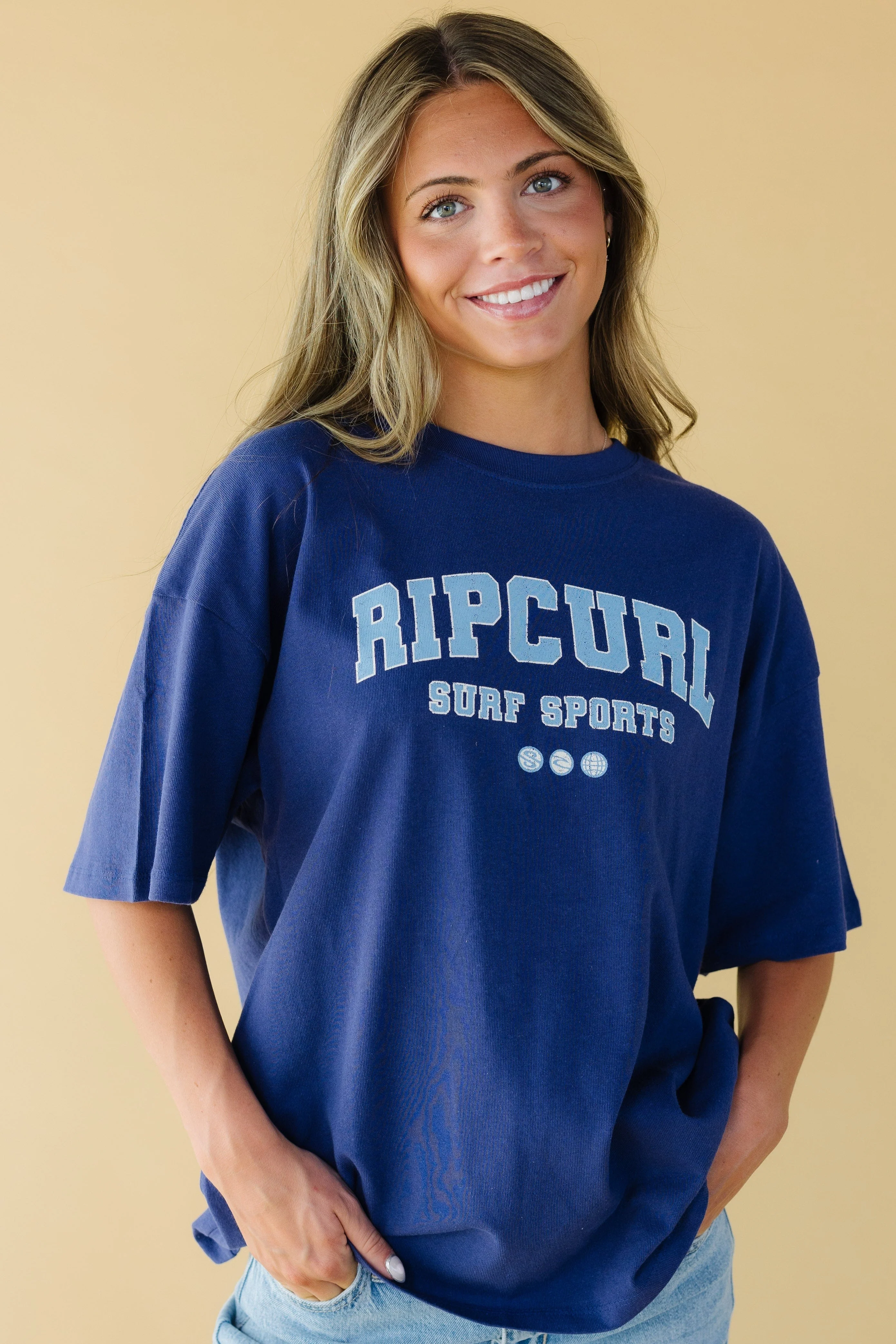 Rip Curl Varsity Sports Heritage Tee - Image 2