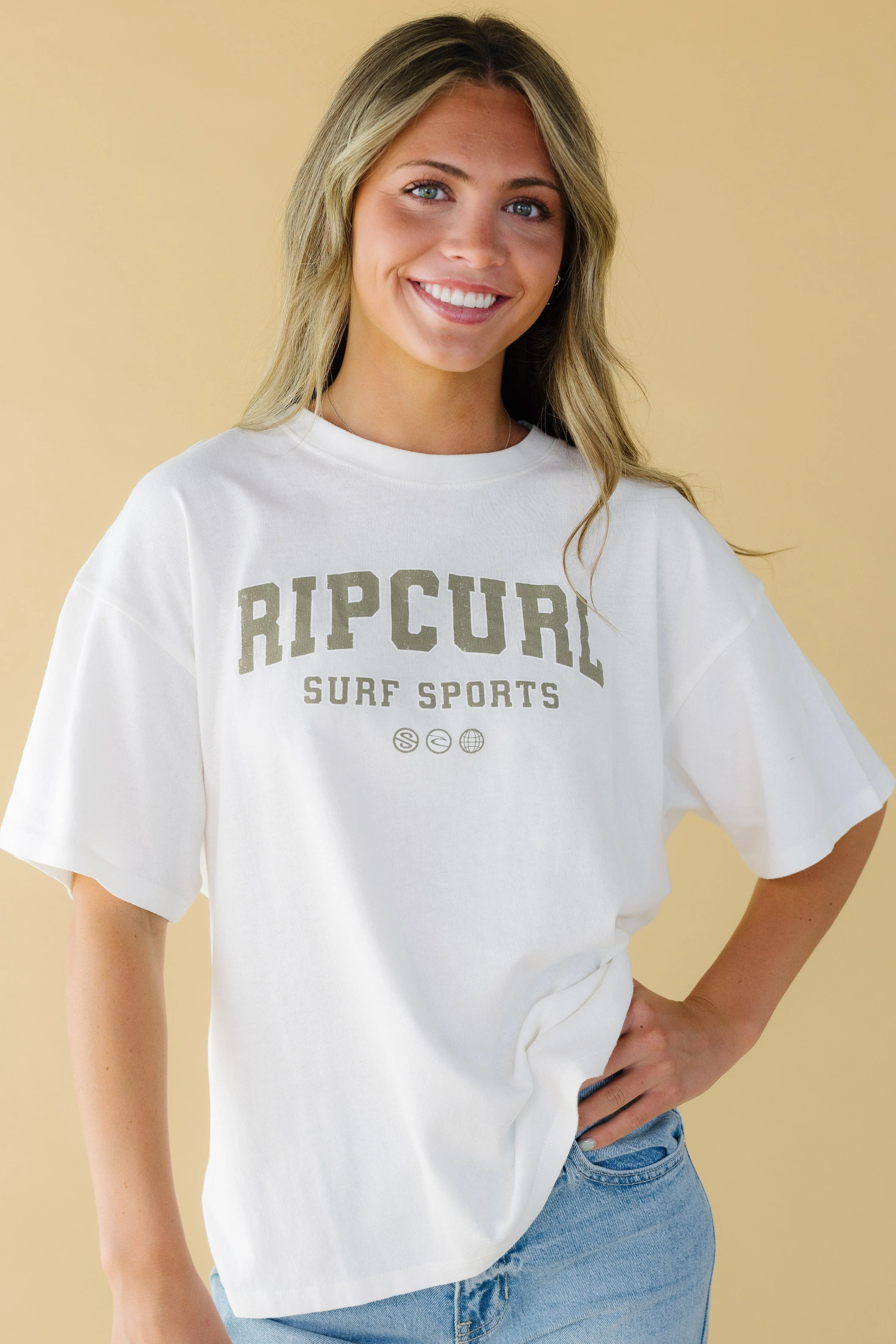 Rip Curl Varsity Sports Heritage Tee - Image 3