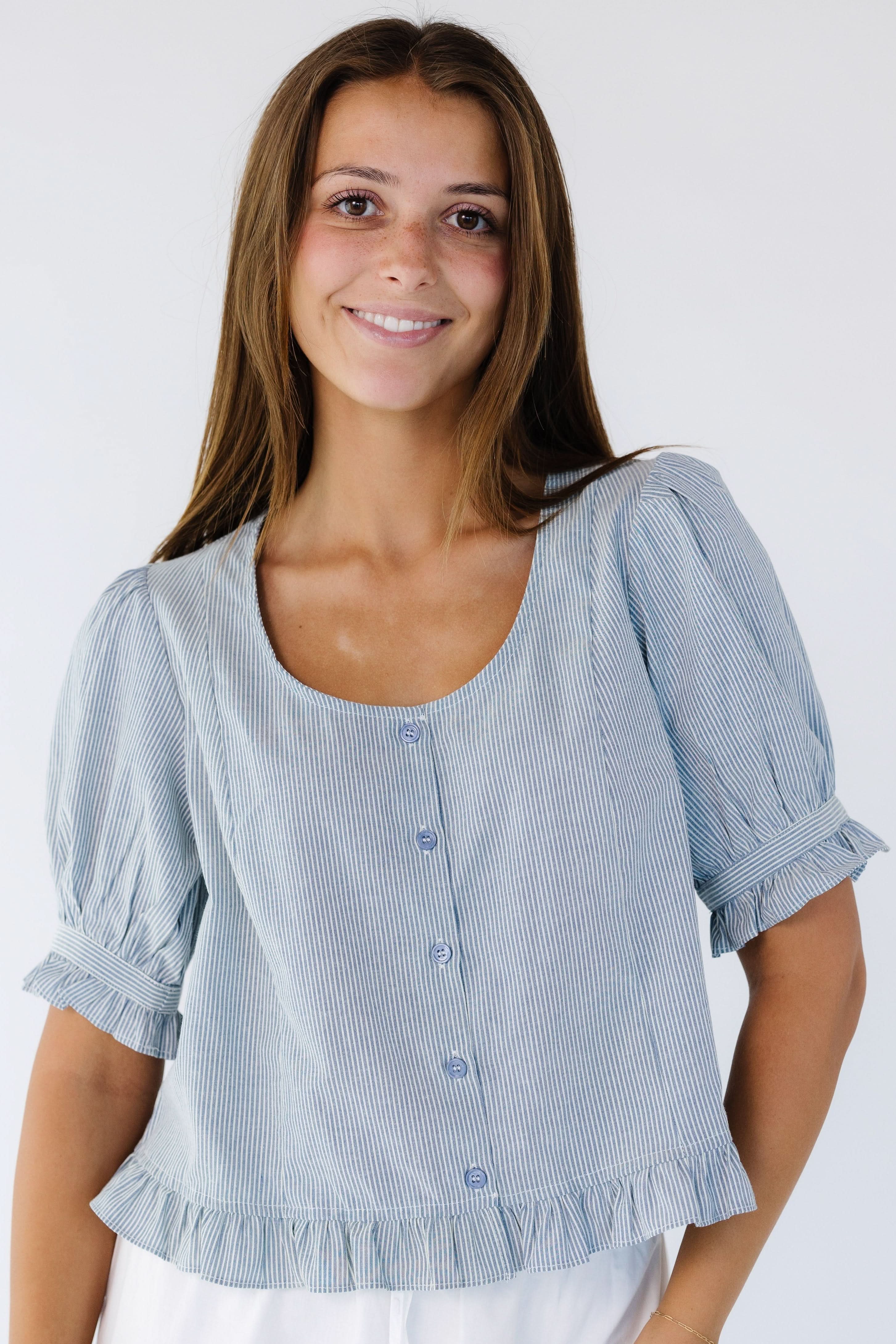 Serina Stripe Top