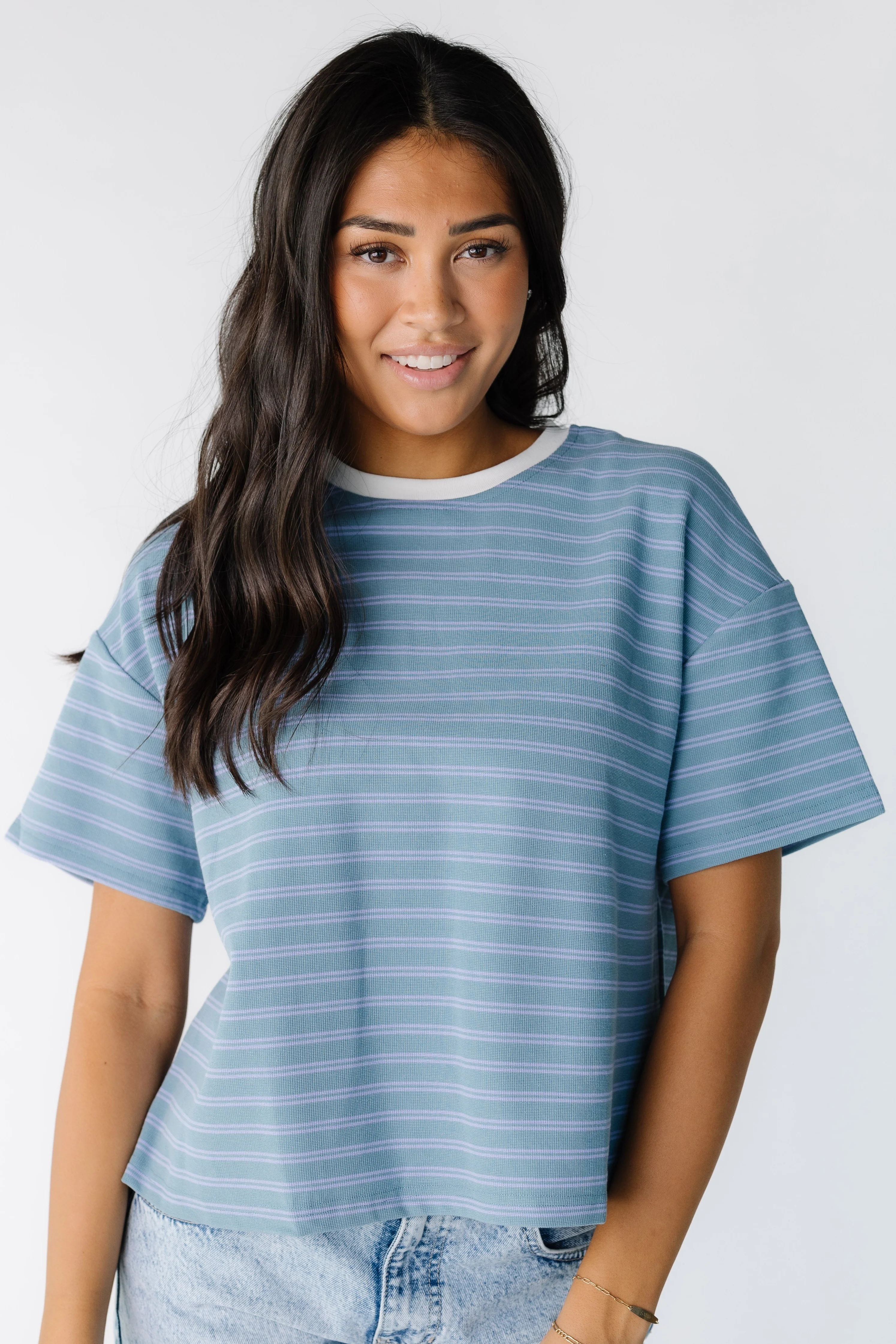 The Blake Striped Tee