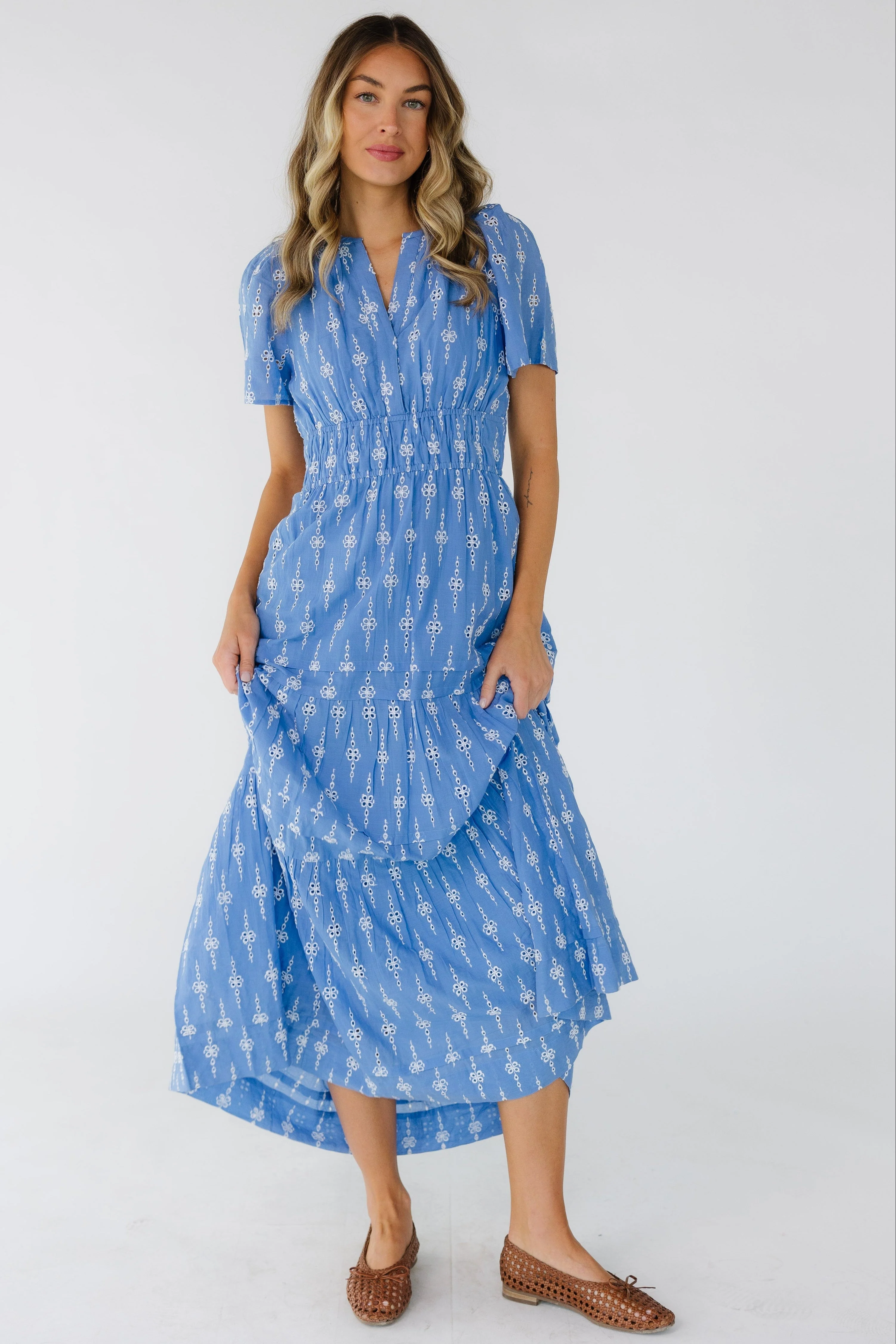 Citrus Shae Embroidered Dress - Image 6